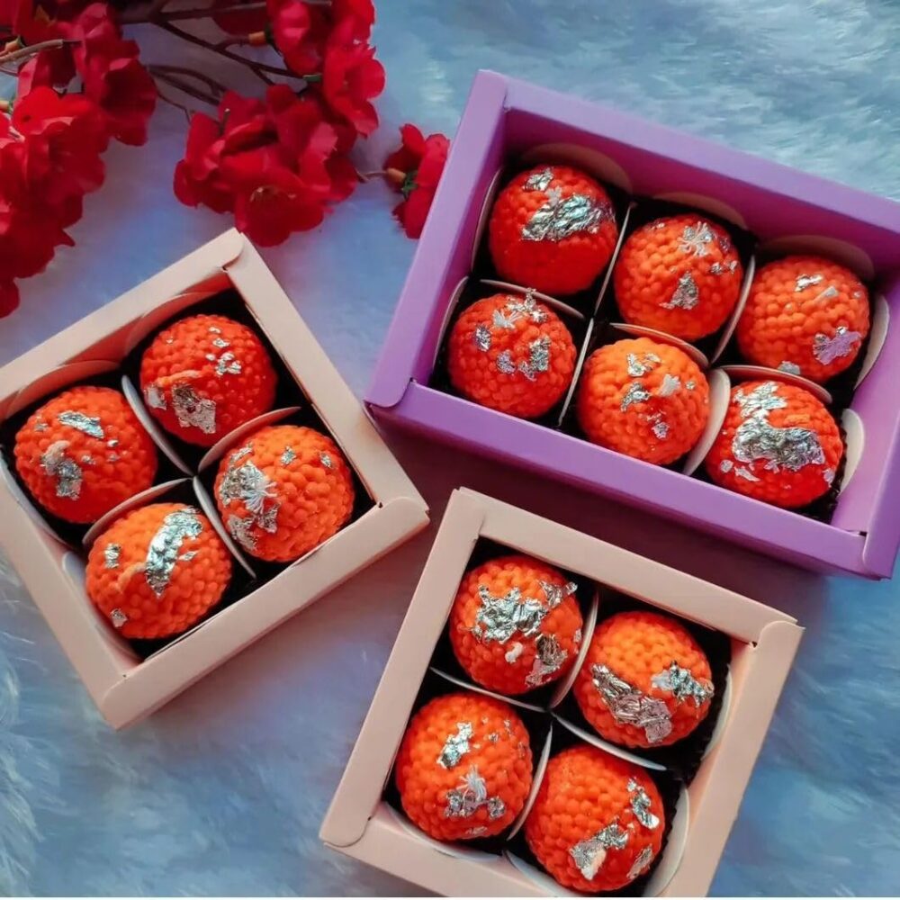 Motichoor Laddoo box pack of 4