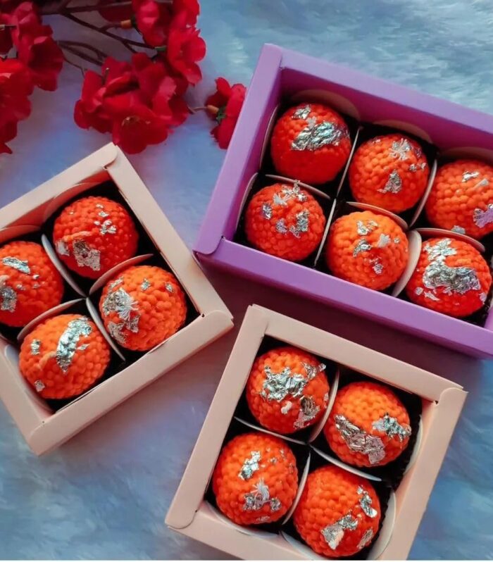 Motichoor Laddoo box pack of 4