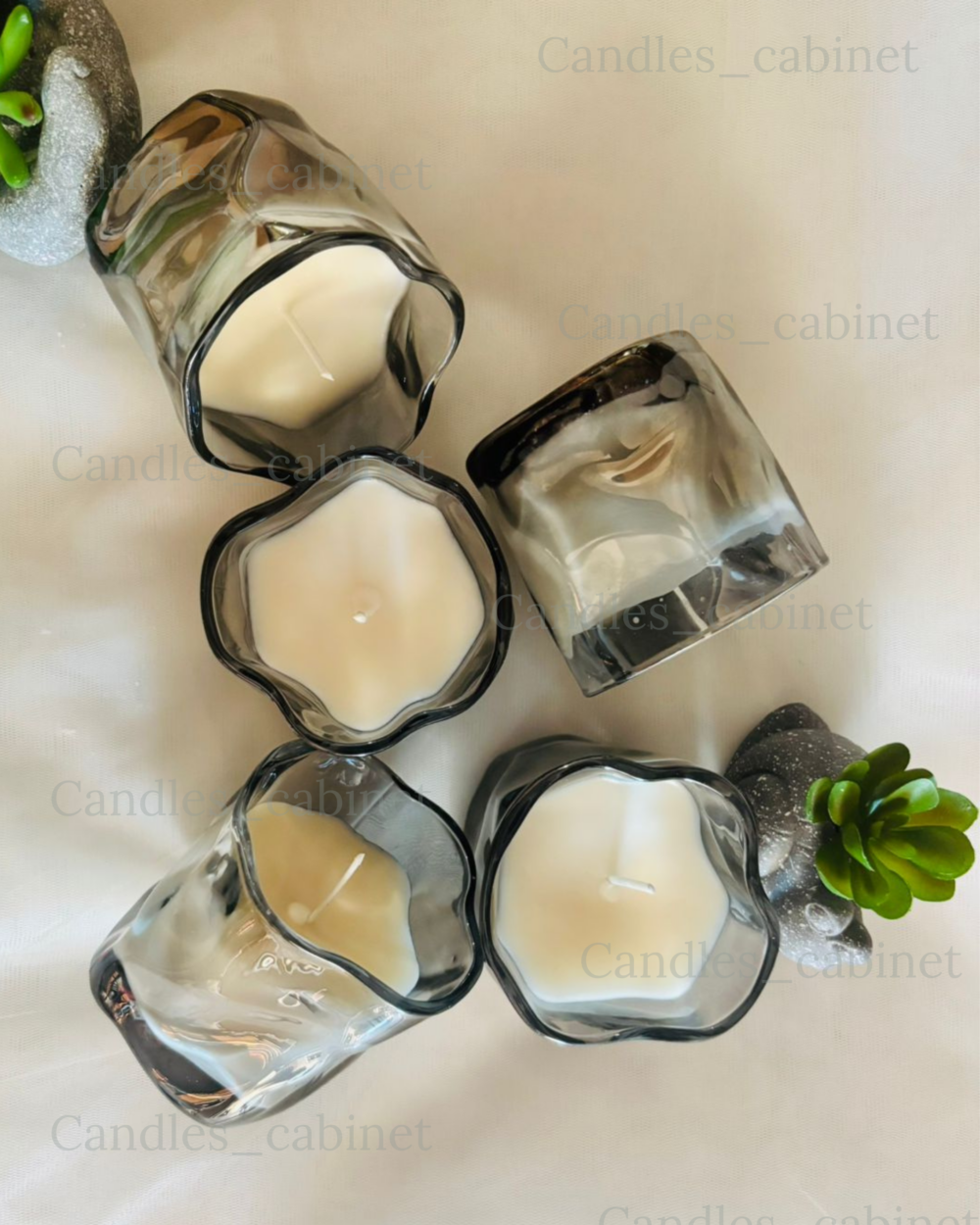 Luxury Uneven shape Black Jar - Image 5