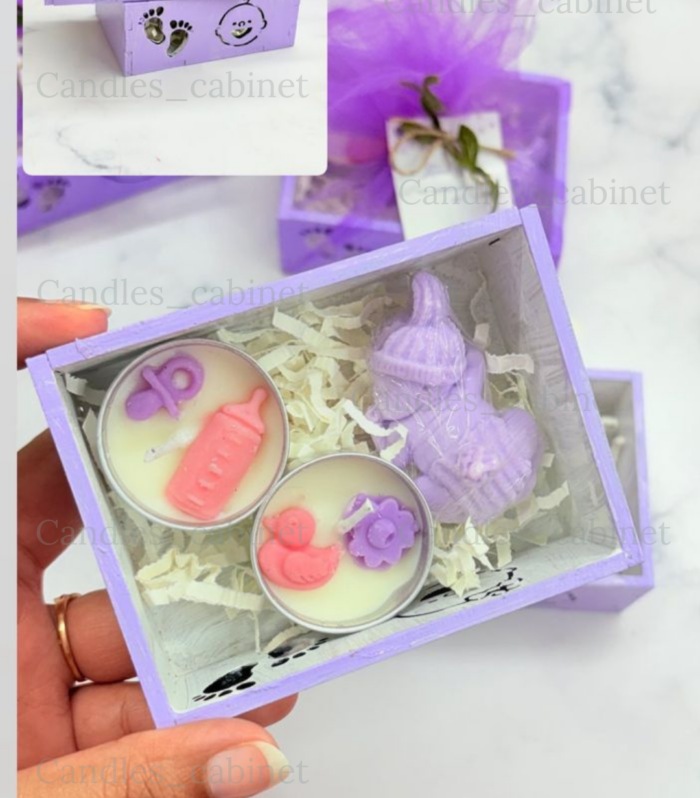 Purple Baby Shower Hamper - Pack of 1