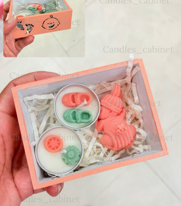 Peach Baby Shower Hamper - Pack of 1