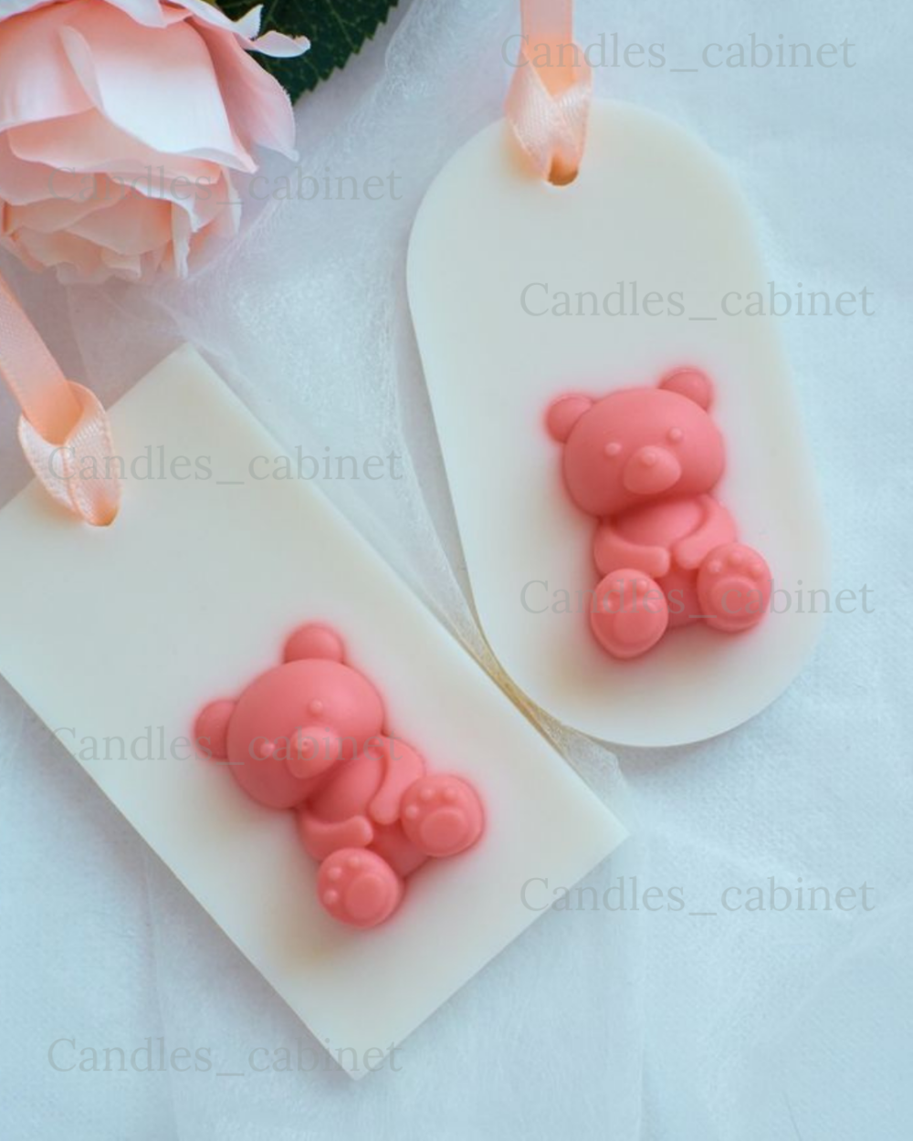Teddy Theme Wax Sachet for Baby shower - Pack of 2 - Image 3