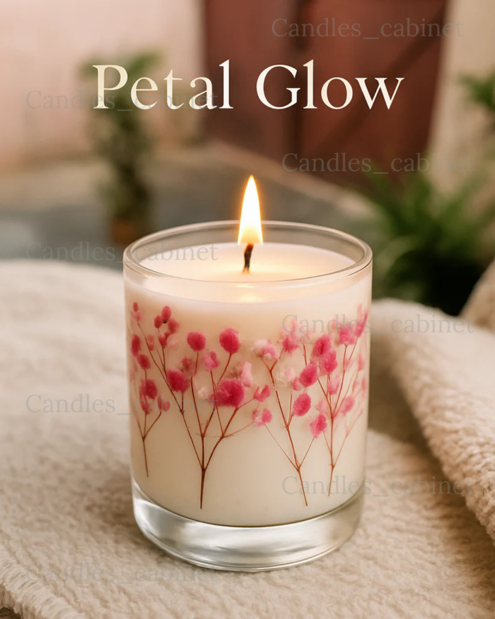 Petal Glow Candle