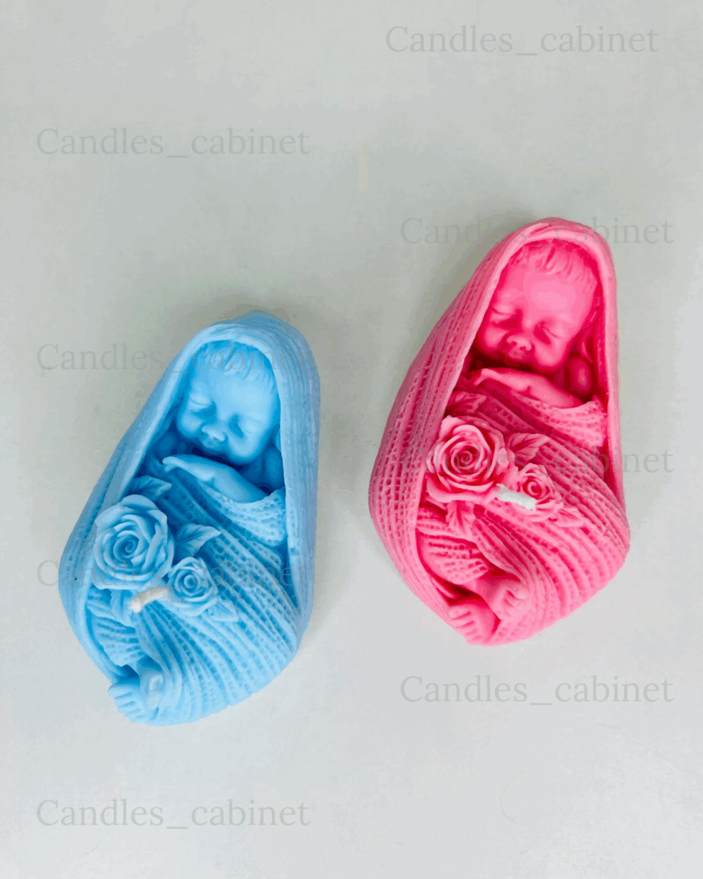 Baby Bunting Candle (Set of 2) - Image 2