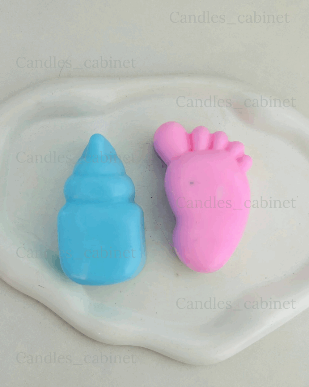 Baby feet & Bottle Soap Bar ( Set of 2)