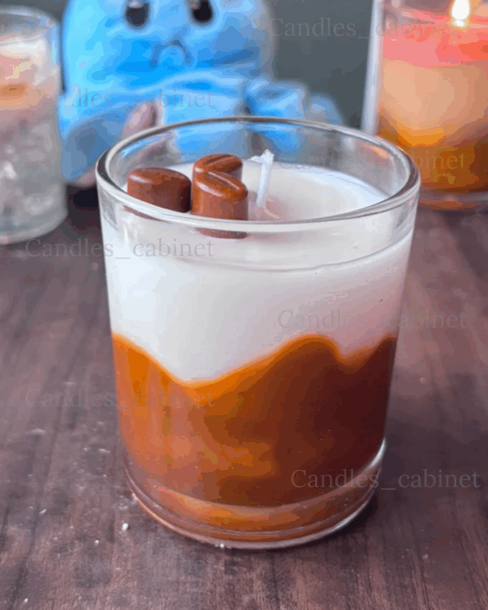 Caramel Coffee/Chocolate Cream Candle - Image 2