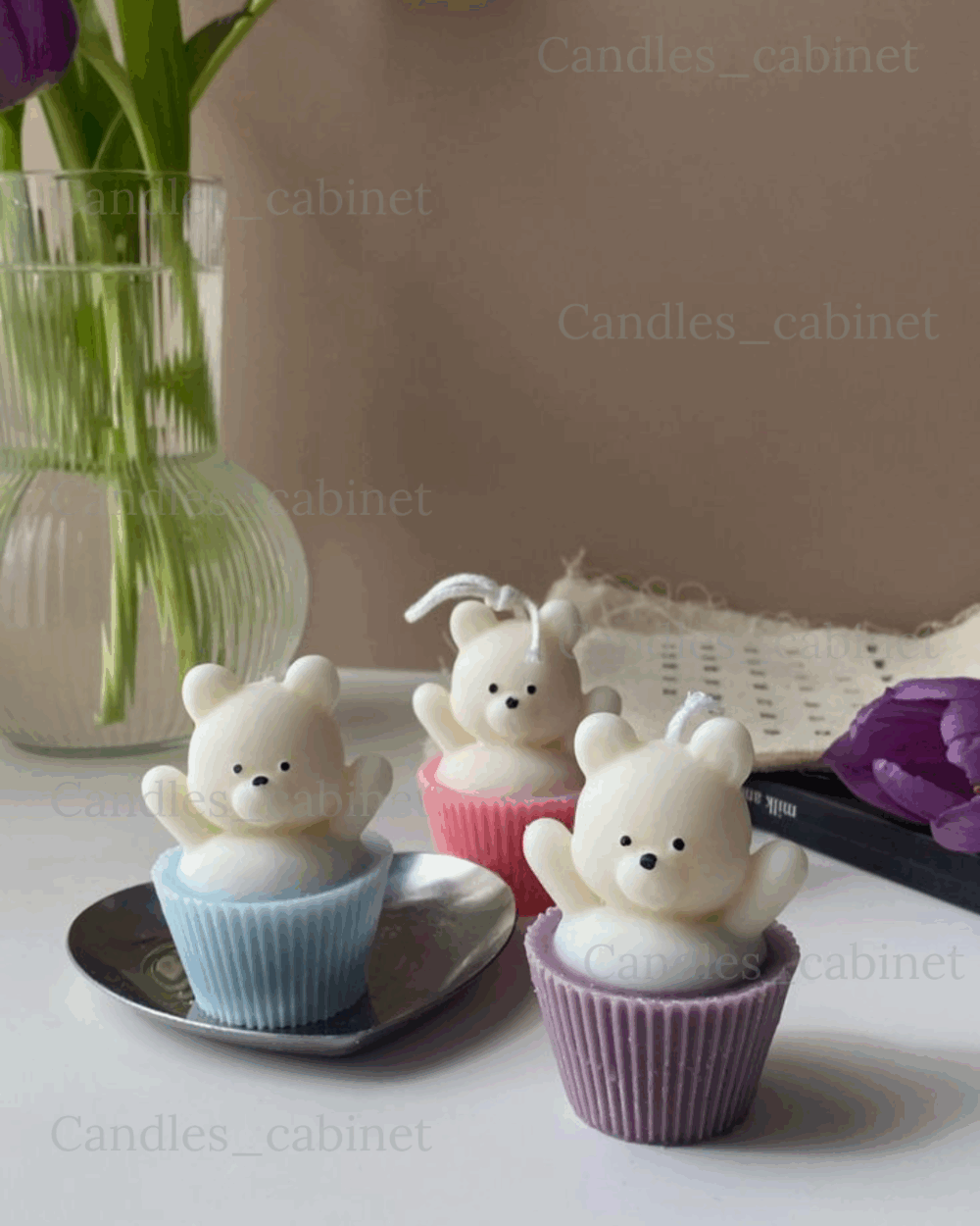 Cupcake Teddy Pack of 4 - Image 2