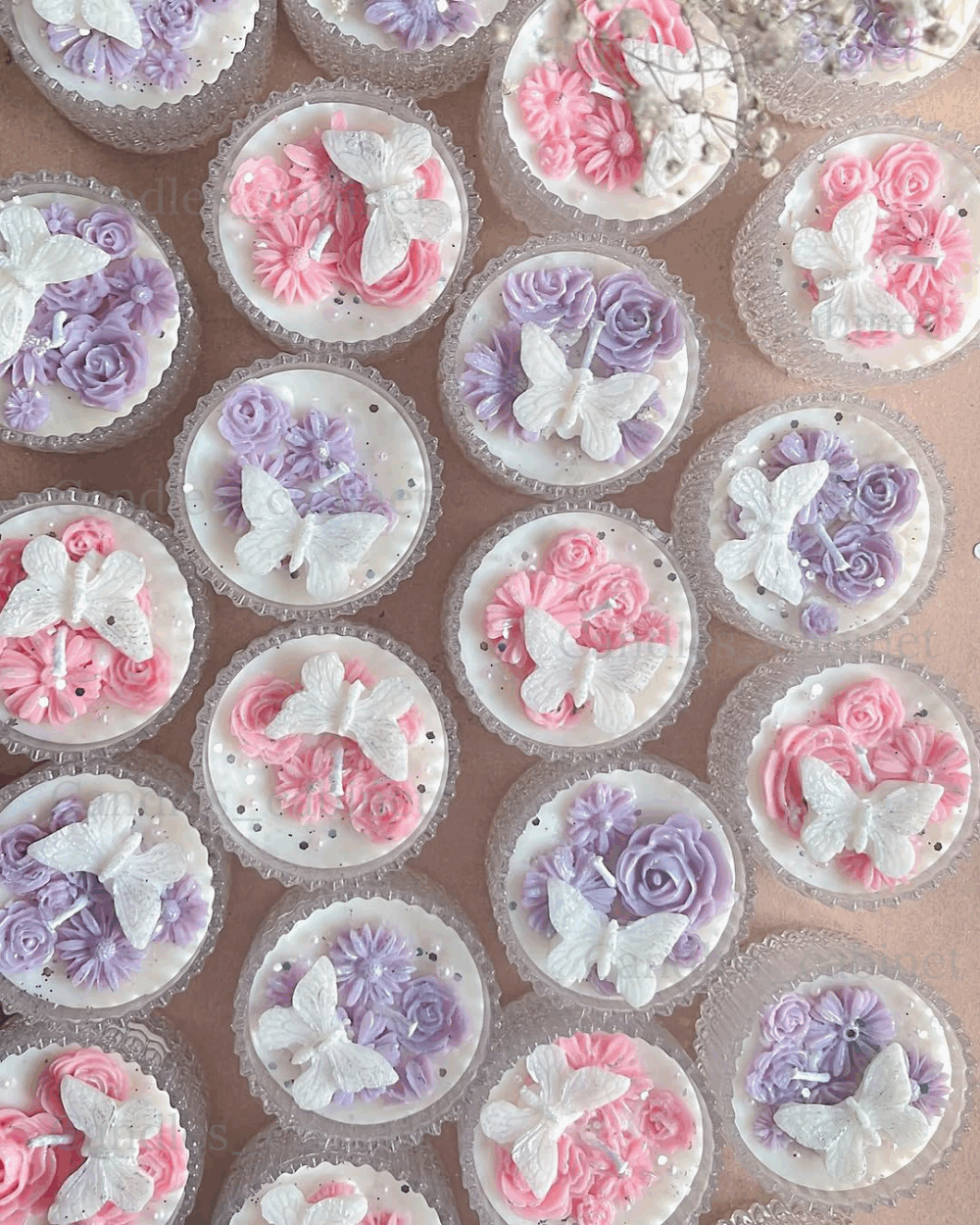 Butterfly Theme Premium Jar Candle