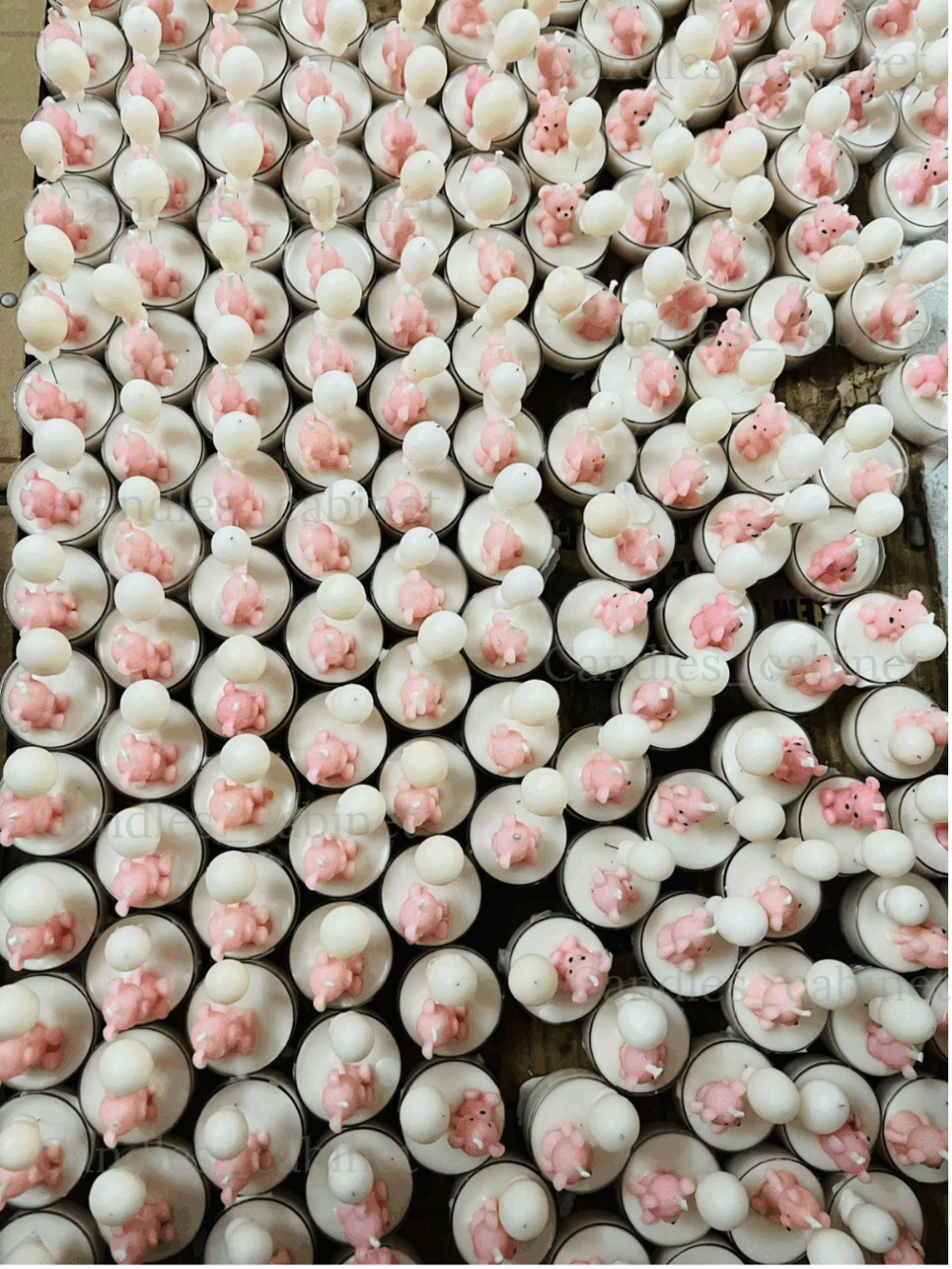 Baby shower Candles - Cute teddy Candles - Image 2