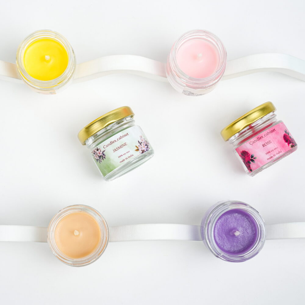 40ml Scented candle jar pack of 6 - Gift set - Image 2
