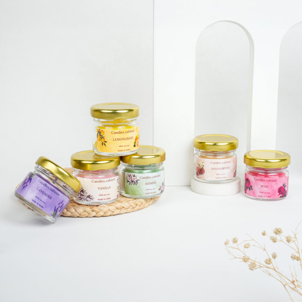 40ml Scented candle jar pack of 6 - Gift set - Image 5
