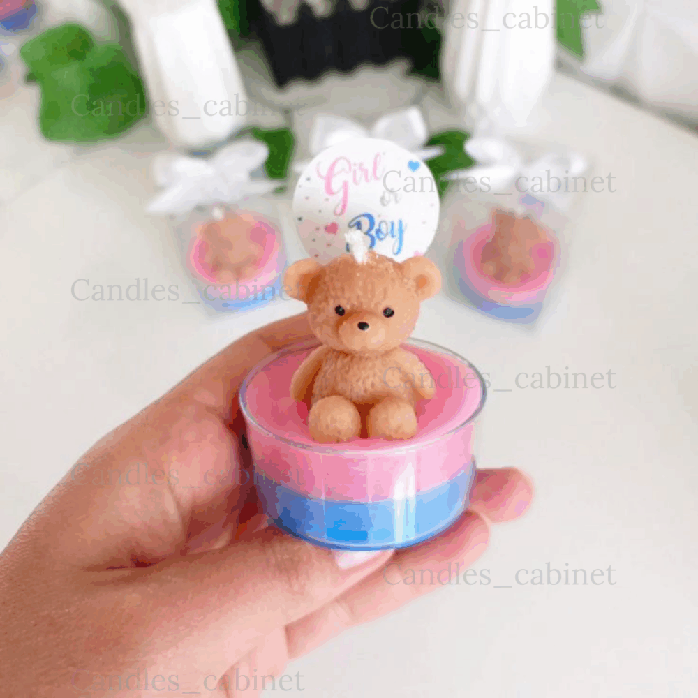 Teddy Tealight - Pack of 2