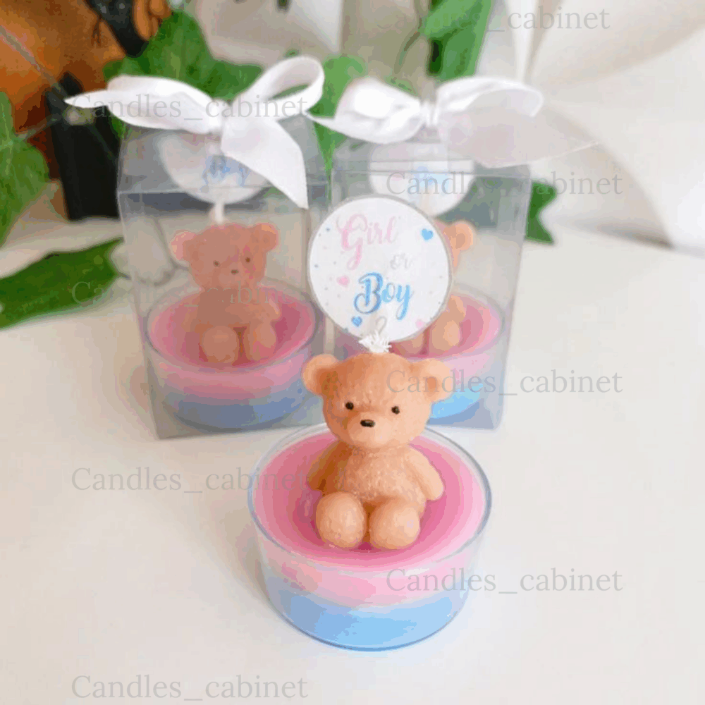 Teddy Tealight - Pack of 2 - Image 2