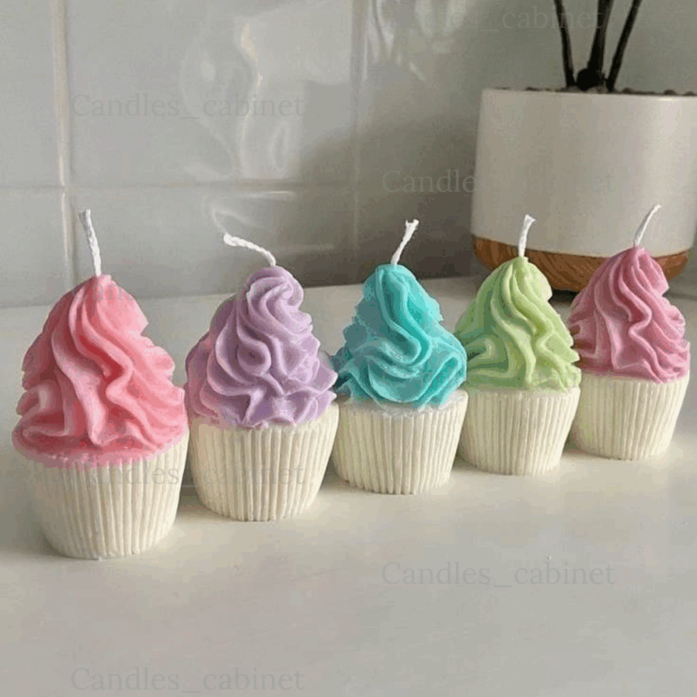 Cupcake Candles - Pack of 5