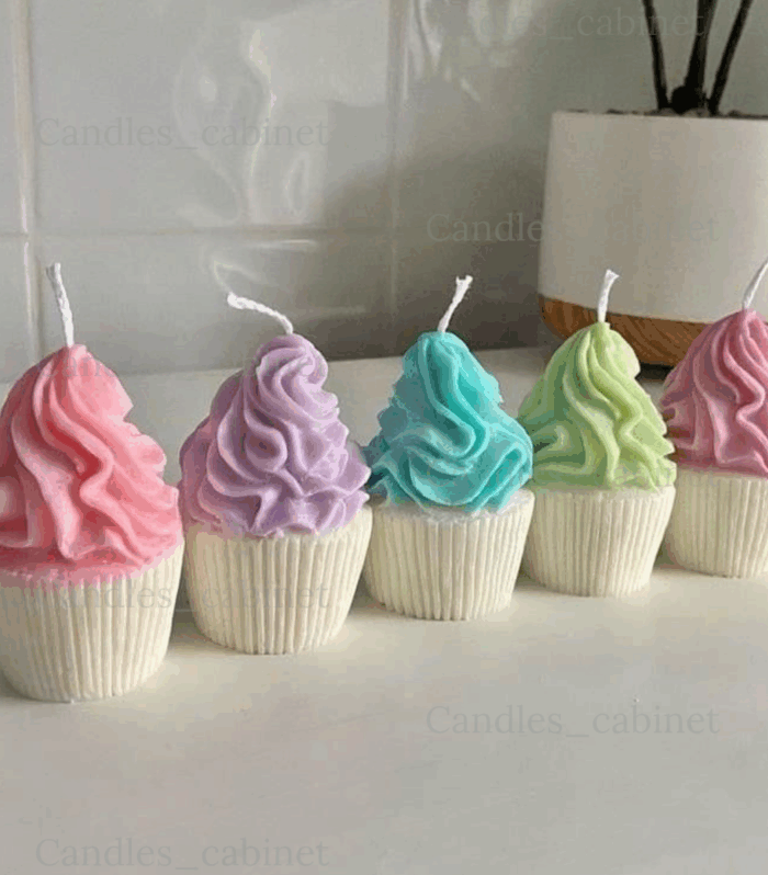 Cupcake Candles - Pack of 5