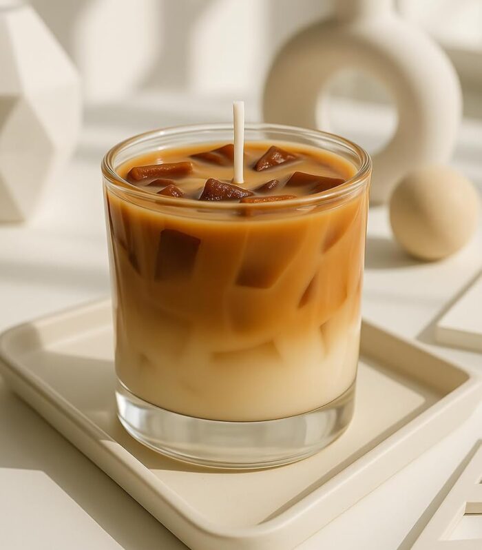 Iced Coffee Latte Candle