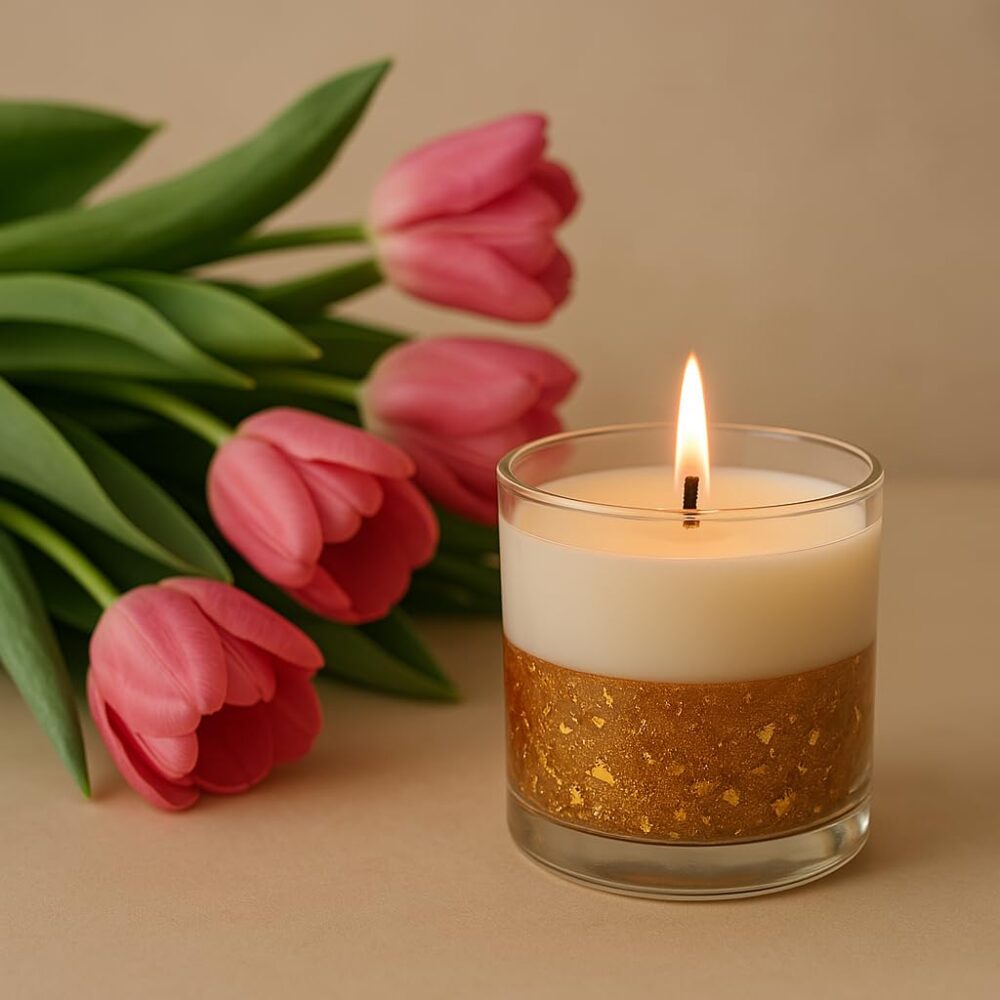 Golden Glow Candle - Image 3