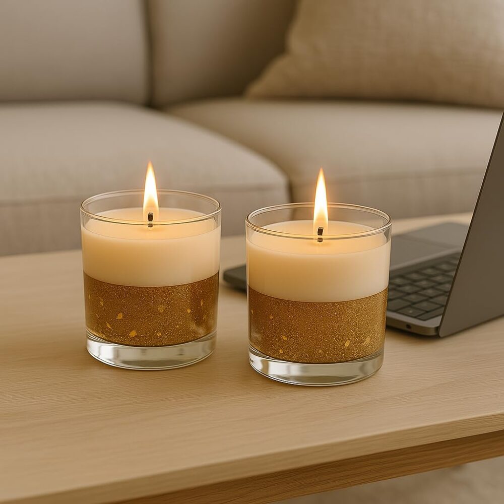 Golden Glow Candle