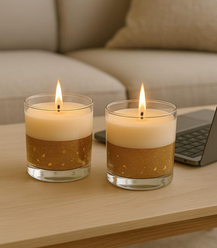 Golden Glow Candle