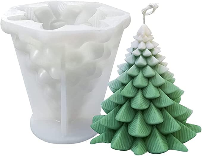 Christmas Tree Candle Mold