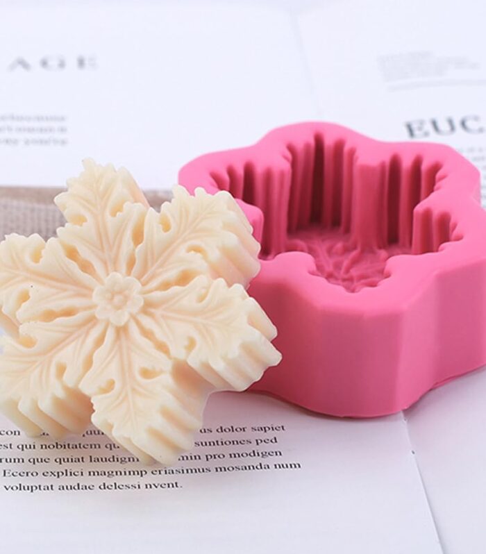 Snowflake Shape Candle Mould